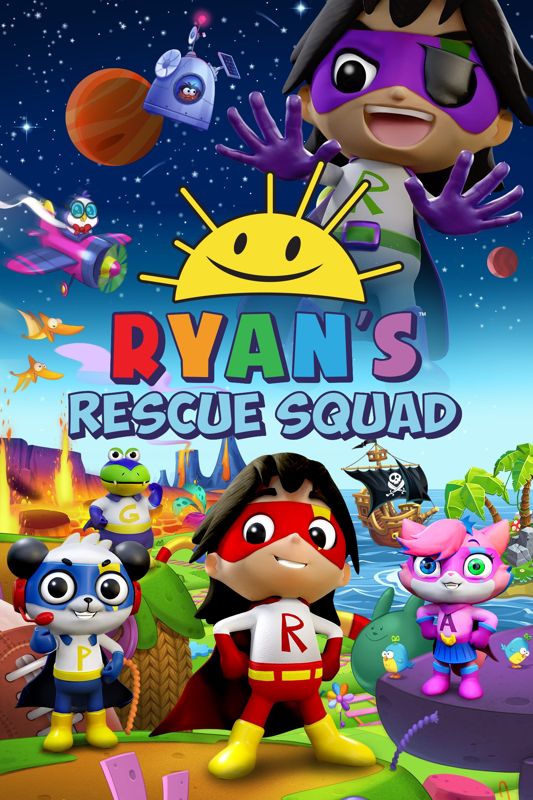 Ryan's Rescue Squad box art for Xbox Series X